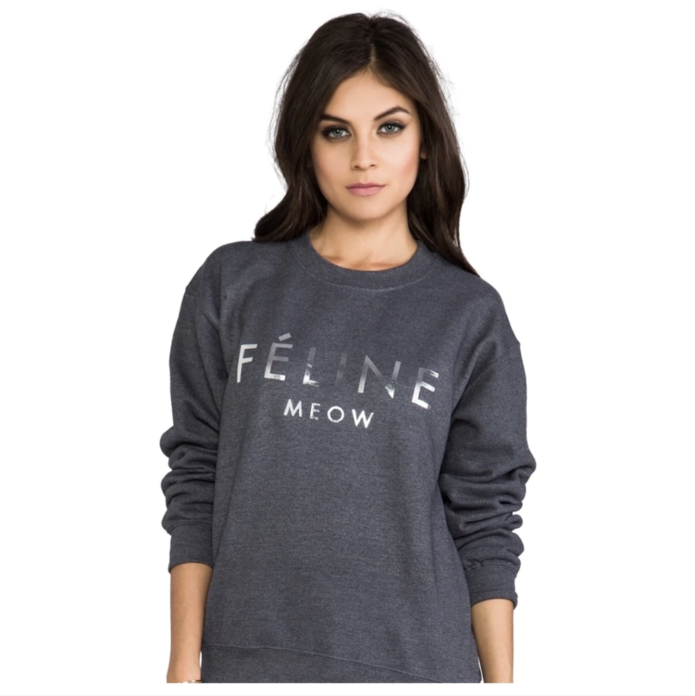 Brian Lichtenberg Feline Meow sweatshirt